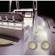  Single Pods Waterproof IP67  - Flat Surface LED Step/Stair/Deck Light - FLAT NON-POLISHED STAINLESS STEEL LED COURTESY LIGHT- WK-SS1FSX - AZLED
